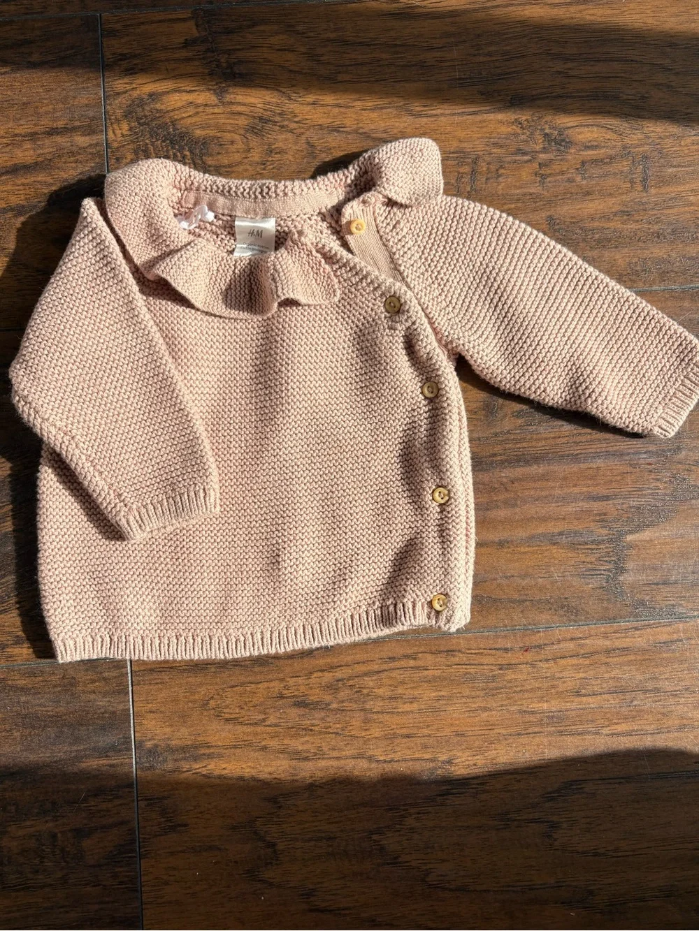 H&M Organic Cotton Knit Cardigan 3M